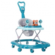 学步车婴动力儿童早教学步车音乐灯光助步车可坐可推学行车带餐盘