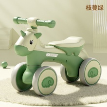 新款儿童四轮平衡车1-4岁无脚踏男女宝宝滑行学步车带音乐 防侧翻