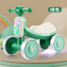 儿童滑行车扭扭车1-3岁宝宝音乐灯光四轮防侧翻助步车小孩溜溜车