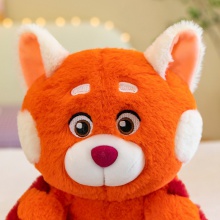 红熊猫小美公仔青春变形记同款小熊猫毛绒玩具活动礼物婚庆布娃娃