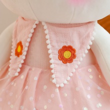 甜心兔毛绒玩具小兔子公仔抱枕床上抱着睡觉布娃娃超软可爱大玩偶