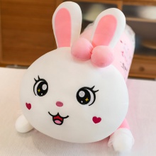 新款星星大眼裙兔抱枕毛绒玩具创意趴兔女生床上软体玩偶活动礼物