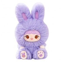 兔子公仔毛绒玩具 萌可长毛兔玩偶压床娃娃生日礼物