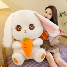 创意新款萝卜兔毛绒玩具大号兔子公仔玩偶抱枕女生生日礼物