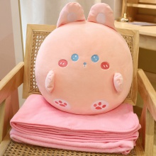 新款萌物有鸡玩偶公仔小鸡和小猪小兔兔抱枕毛绒玩具送女生礼物