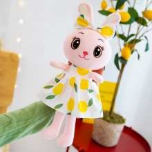 新款可爱穿衣服花裙小兔子毛绒玩具公主兔布娃娃公仔女孩玩偶