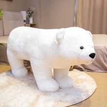 可爱卡通动物熊猫北极熊犀牛独角兽公仔坐骑沙发宝宝节日礼物玩具