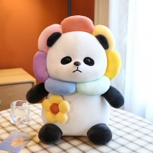 创意熊猫毛绒玩具公仔仿真大熊猫玩偶抓机娃娃儿童情人节礼物