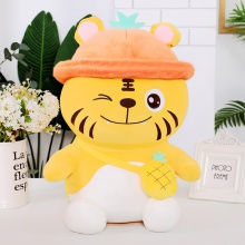 胖嘟嘟熊猫公仔新品动物系列卡通玩偶大号剪刀机布娃娃现货