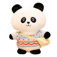 熊猫公仔毛绒玩具国宝仿真小熊猫玩偶小号挂件布娃娃儿童生日礼物