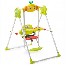 可折叠儿童秋千 儿童支架秋千 带音乐盒儿童秋千