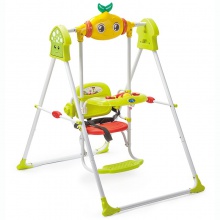 可折叠儿童秋千 儿童支架秋千 带音乐盒儿童秋千