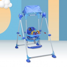 厂家直供可折叠儿童秋千儿童支架秋千带音乐盒儿童秋千
