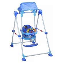 厂家直供可折叠儿童秋千儿童支架秋千带音乐盒儿童秋千