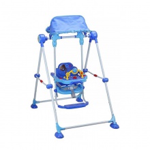 厂家直供可折叠儿童秋千儿童支架秋千带音乐盒儿童秋千