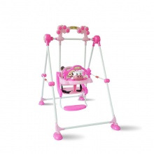 厂家直供儿童支架秋千 可折叠儿童秋千带音乐盒 儿童秋千