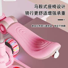 滑板车儿童1-3-6-12岁小孩滑滑车宝宝溜溜车女童踏板车可坐可骑滑