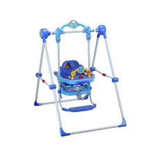 厂家直供可折叠儿童秋千 带音乐盒儿童秋千 儿童吊椅秋千