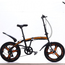 20寸折叠自行车6变速山地车成人赛车汽车4S店礼品单车可指定LOGO