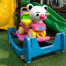 爆笑虫子蹦蹦车弹簧车儿童扭扭车可滑行防侧翻家用多功能玩具车