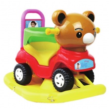 爆笑虫子蹦蹦车弹簧车儿童扭扭车可滑行防侧翻家用多功能玩具车