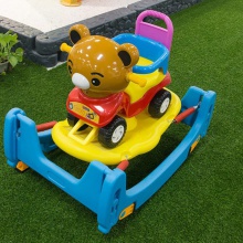 爆笑虫子蹦蹦车弹簧车儿童扭扭车可滑行防侧翻家用多功能玩具车