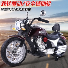 大号儿童电动摩托车充电三轮车小孩玩具宝宝电瓶车童车可坐人