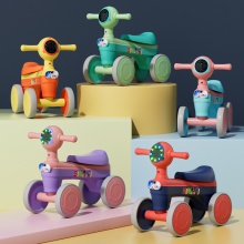 儿童平衡车滑步车婴儿学步车无脚踏宝宝灯光音乐四轮溜溜车