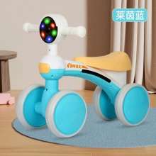 新款儿童平衡车无脚踏1-3岁幼儿滑行车四轮宝宝滑步车小孩平行车