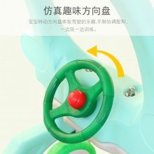 淘气堡儿童游戏塑料玩具幼儿园公主车小房车金龟车扭扭助力学步车