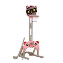 儿童篮球架室内可升降宝宝1-2-3-6周岁男孩家用投篮框架足球玩具