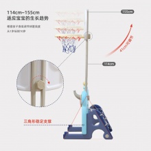 儿童多功能篮球架投篮架宝宝家用可升降篮筐门室内室外球类玩具
