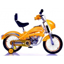 摩托款儿童自行车塑料和钢框架孩子的电动自行车与铝轮