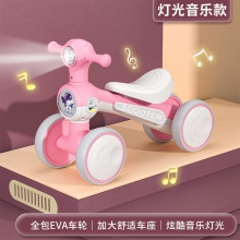 儿童平衡车无脚踏四轮滑行车1-5岁宝宝学步车小童溜溜车