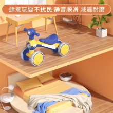 儿童平衡车无脚踏四轮滑行车1-5岁宝宝学步车小童溜溜车