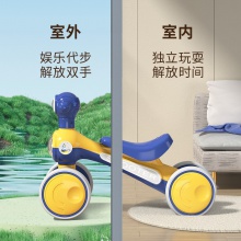 儿童平衡车无脚踏四轮滑行车1-5岁宝宝学步车小童溜溜车
