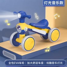 儿童平衡车无脚踏四轮滑行车1-5岁宝宝学步车小童溜溜车