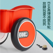 儿童平衡车1-3岁宝宝溜溜滑行学步车加大座后斗可拆卸带音乐灯光