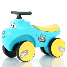 儿童平衡车1-3岁宝宝溜溜滑行学步车加大座后斗可拆卸带音乐灯光