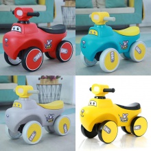 儿童平衡车1-3岁宝宝溜溜滑行学步车加大座后斗可拆卸带音乐灯光