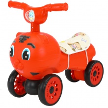 儿童平衡车四轮1到3岁可坐幼儿宝宝溜溜滑行车学步脚踏车音乐灯光