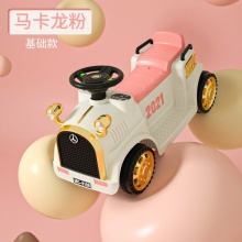 新款儿童复古电动车宝宝玩具汽车可坐人充电电瓶四轮滑行车