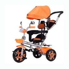 儿童三轮车婴儿/孩子儿童三轮车婴儿玩具乘坐 带篷儿童三轮车