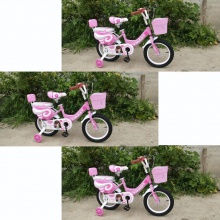 儿童自行车公主车12-14-16-18寸小孩单车3-5-7-9岁女孩脚踏车