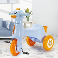 儿童三轮车滑行车1-3-5岁学步车溜溜车多用滑行车灯光音乐三轮车