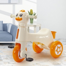 儿童三轮车滑行车1-3-5岁学步车溜溜车多用滑行车灯光音乐三轮车