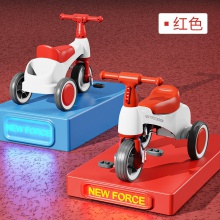 儿童三轮轻便车平衡车男女宝宝两用1-3岁宝宝学步车防侧翻可脚蹬