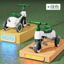 儿童三轮轻便车平衡车男女宝宝两用1-3岁宝宝学步车防侧翻可脚蹬