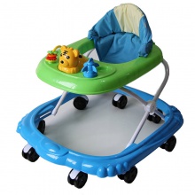 8转轮学步车 婴儿男孩学步车 方盘学步车 小孩玩具学步车