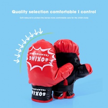 儿童成人立式拳击球减压速度球配手套充气拳靶反应不倒翁沙袋